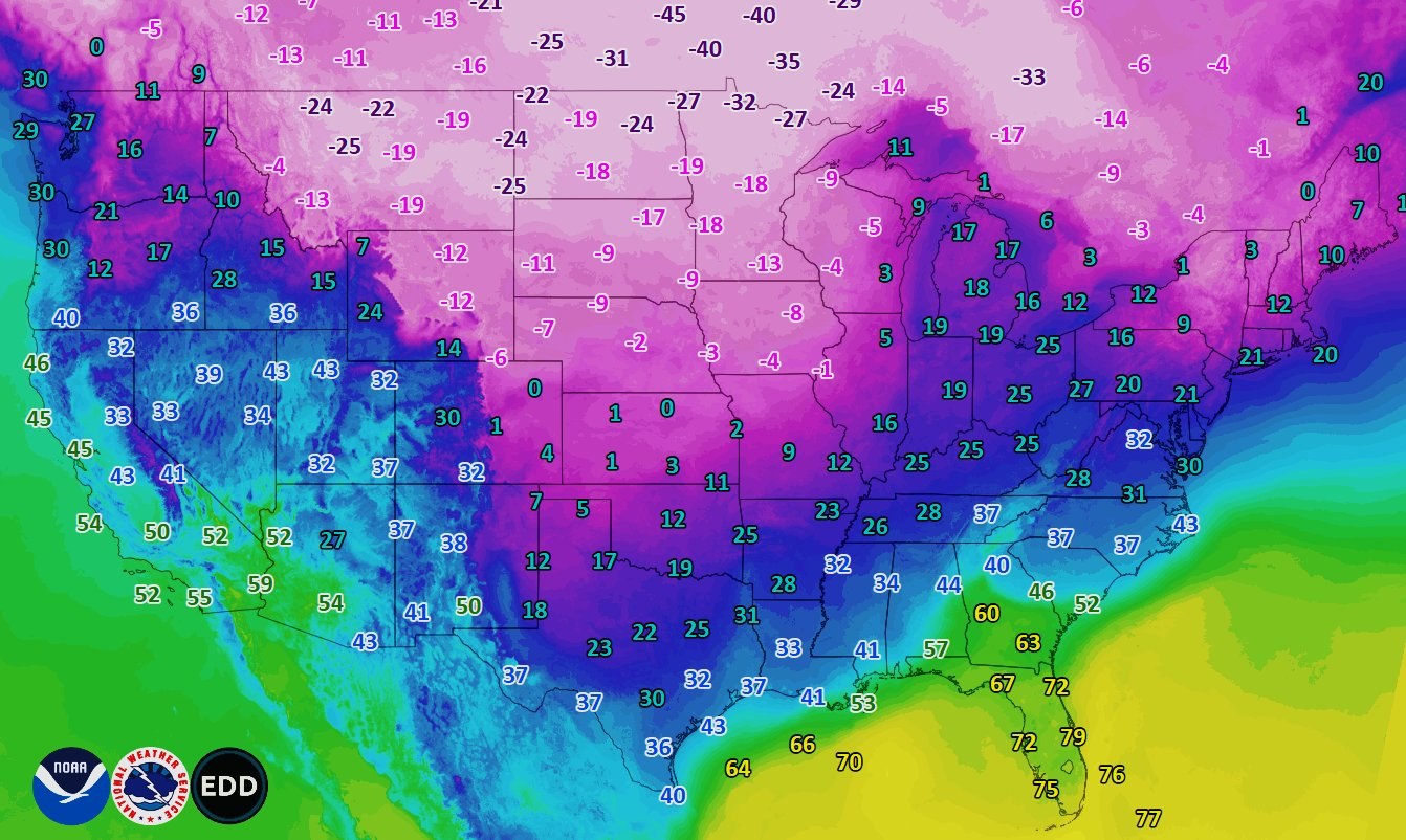 Wind Chill Warning in Effect Saturday Night, Sunday Morning | Winona Radio